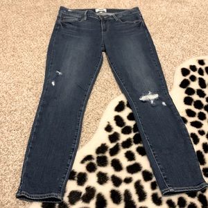 Paige Verdugo Crop Distressed